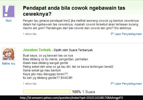Gentleman Itu Bawain Tas Kekasih