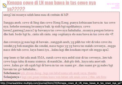 Gentleman Itu Bawain Tas Kekasih